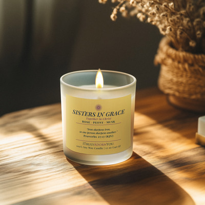 Sisters in Grace Candle
