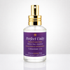 Perfect Unity Room & Linen Spray Bottle with purple label and gold and white writing/font